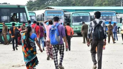 தொடர் விடுமுறையை முன்னிட்டு இன்று முதல் 3 நாட்களுக்கு 1 152 சிறப்பு பேருந்து இயக்கப்படும்    