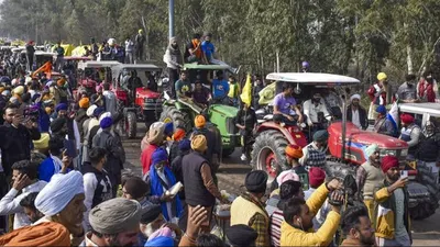 farmers protest  போராடி வரும் விவசாயிகள் மீது பாய்ந்த தேசப் பாதுகாப்புச் சட்டம்    